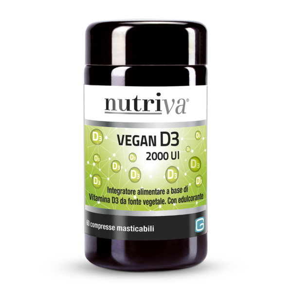 Vegan D3 2000 UI - 60 compresse masticabili