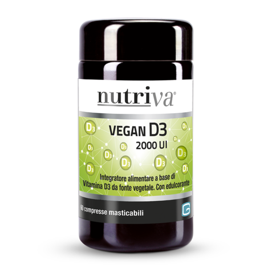 Vegan D3 2000 UI - 60 compresse masticabili
