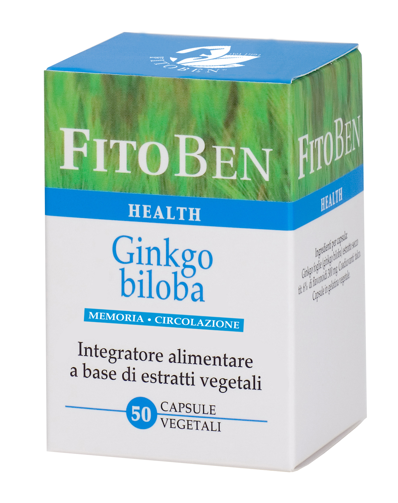 Ginkgo Biloba - 50 capsule