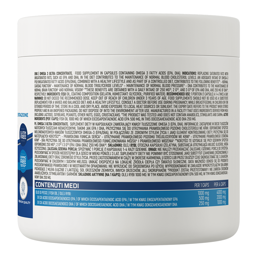Omega 3 - Ultra Concentrate - 180 capsule