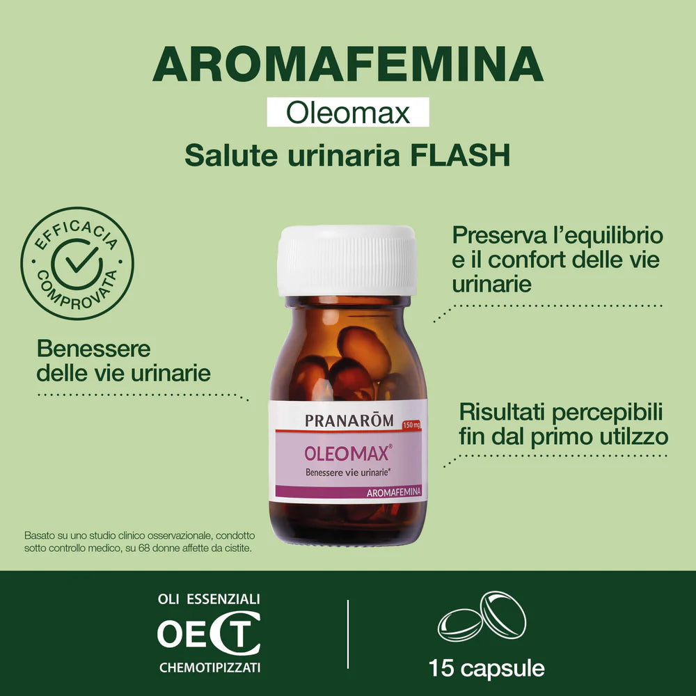 Oleomax Benessere Vie Urinarie - 15 perle
