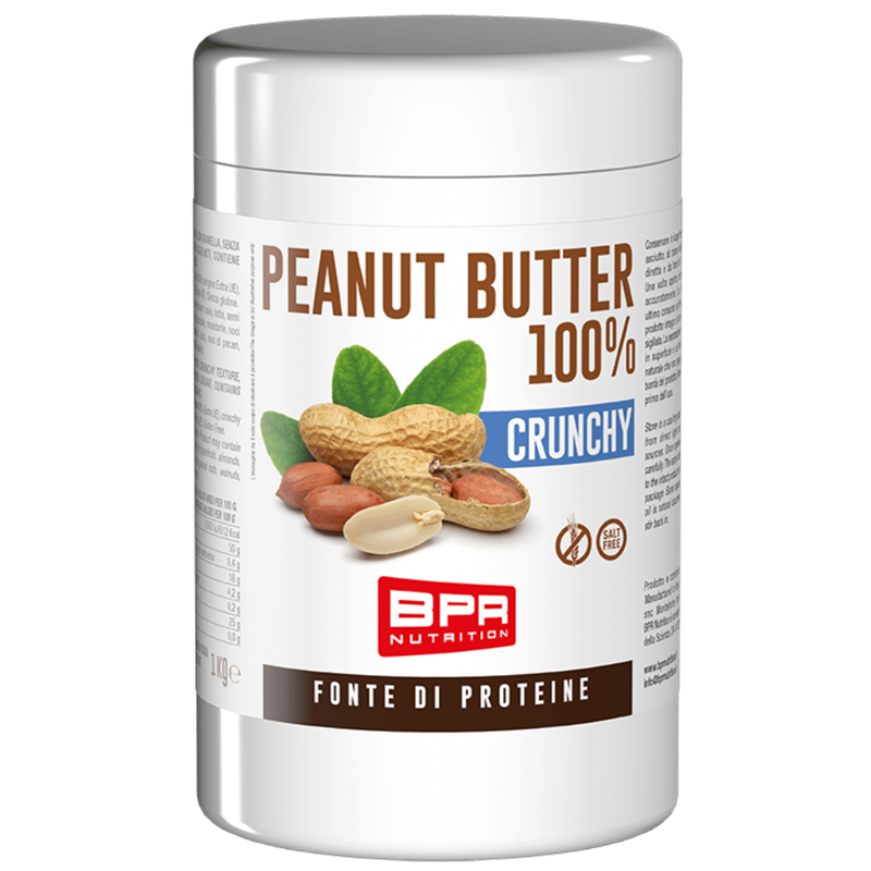 Peanut Butter 100% - 1 kg CRUNCHY