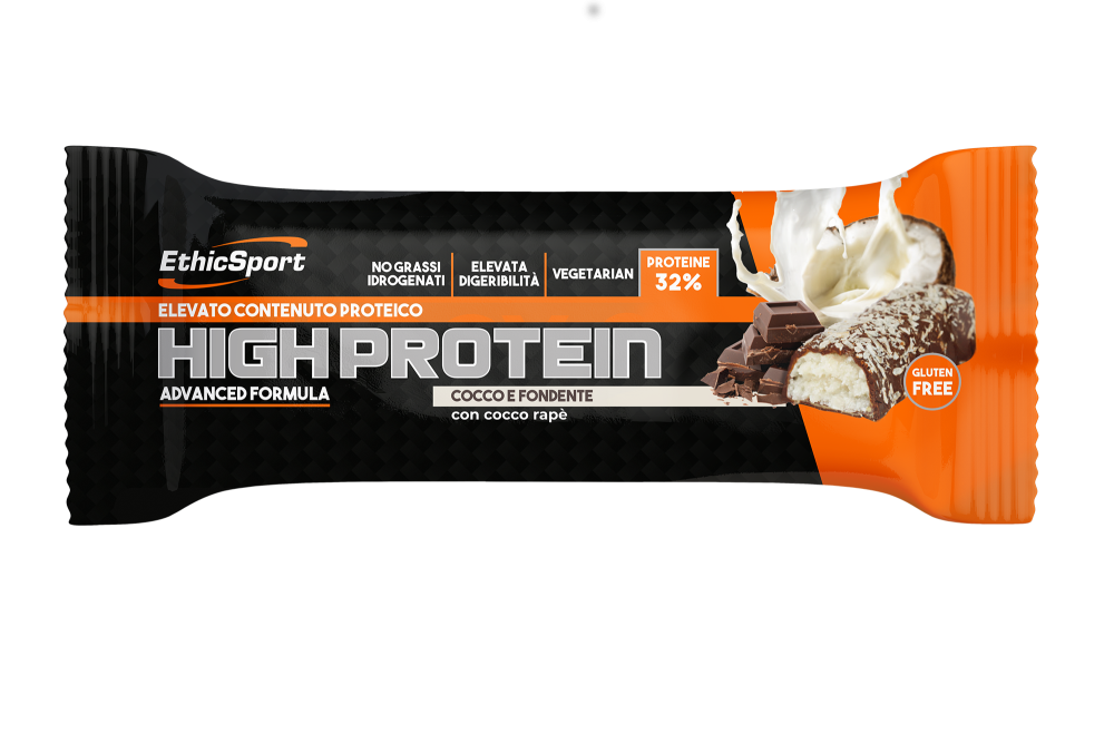 High Protein - Barretta Proteica - 45 g COCCO E FONDENTE