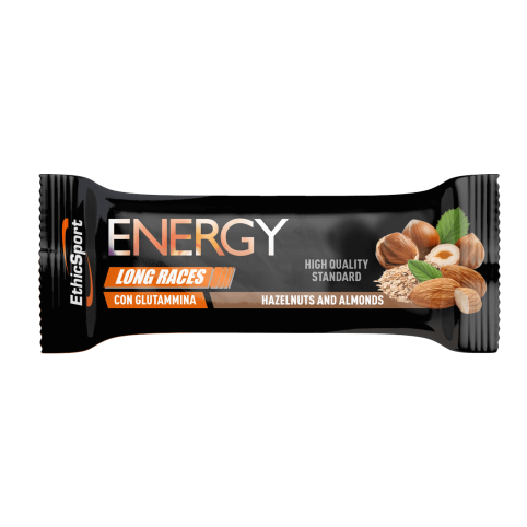 Energy Long Races con Glutammina - 45 g NOCCIOLA e MANDORLA