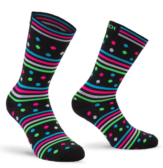 Calza XT189 Nero Fluo tg 39-42