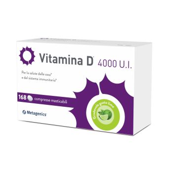 Vitamina D 4000 U.I. - 168 compresse masticabili