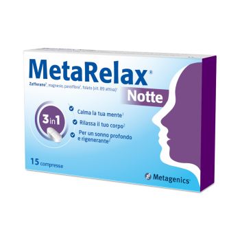 MetaRelax Notte - 15 compresse